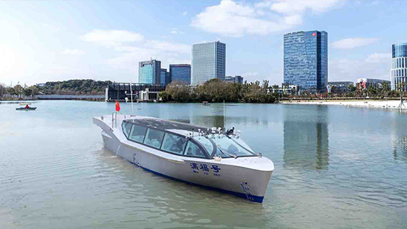 東方高速艇——16米全通透游船“滿福號(hào)”-1