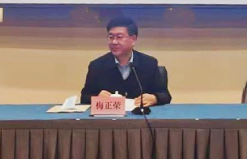 學會梅正榮理事長作報告
